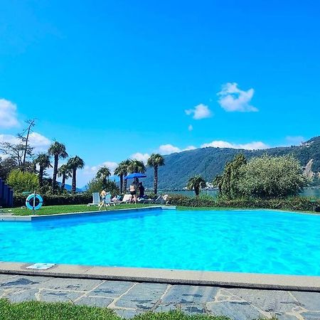 Idyllische Ferienwohnung In Bissone Εξωτερικό φωτογραφία