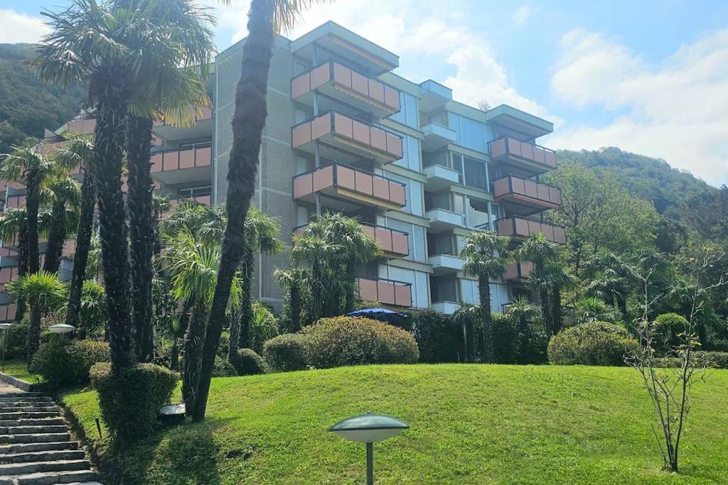 Idyllische Ferienwohnung In Bissone Εξωτερικό φωτογραφία